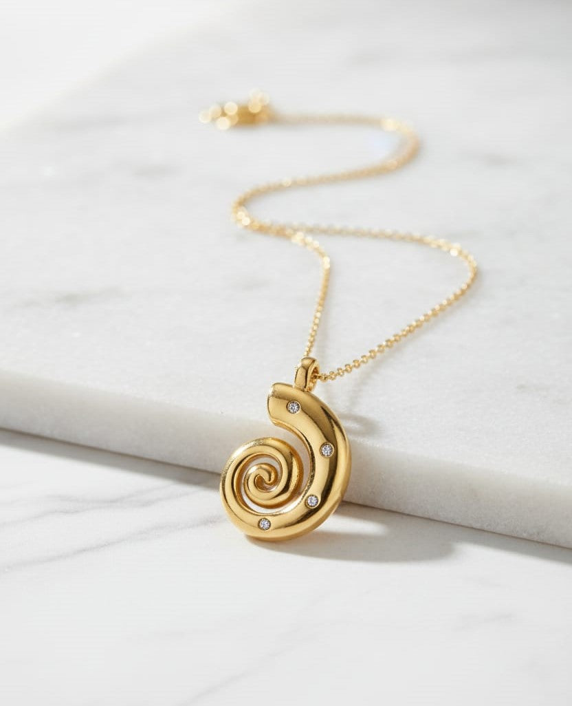 Eternal Spiral Necklace