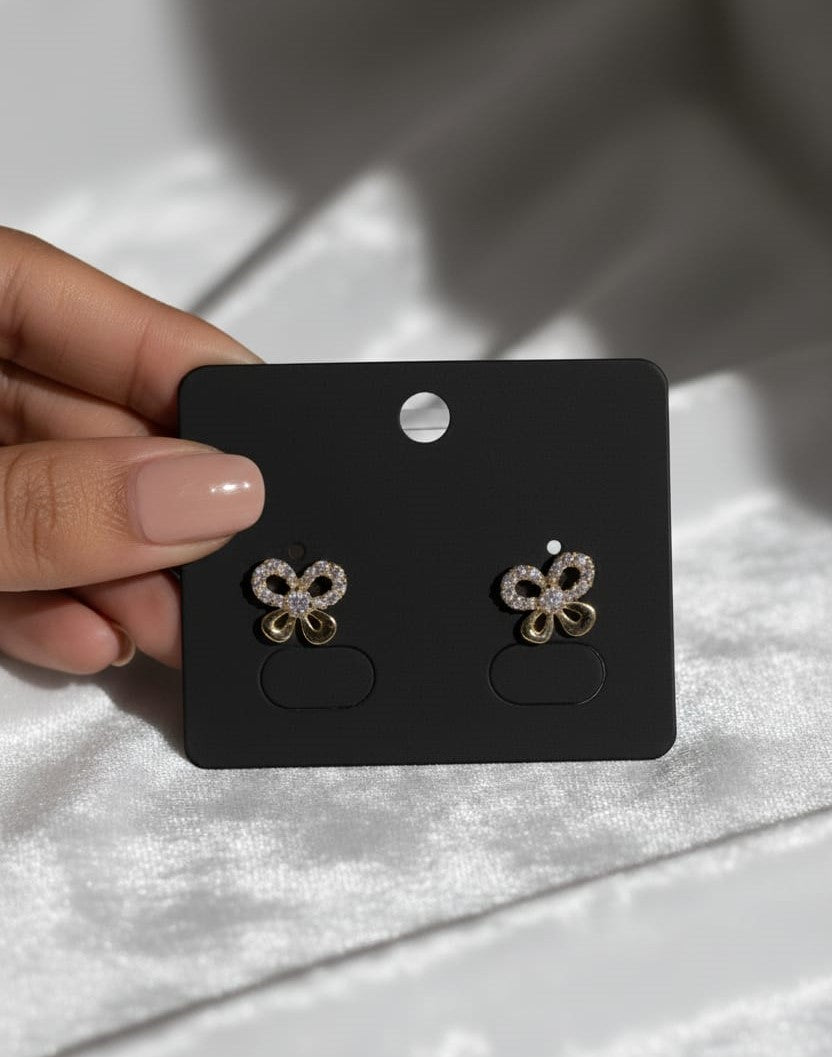 Butterfly Stud Earrings.