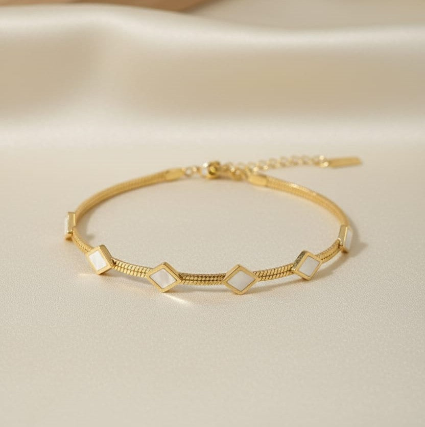 Mother-of-Pearl Inlay Bracelet